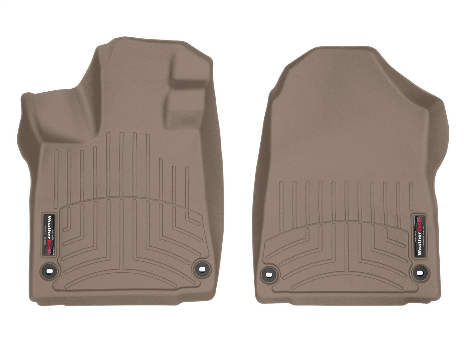 Weathertech - FloorLiner™ DigitalFit® Tan Front & Rear Set 22-26 Acura MDX - 451669-1-2IM