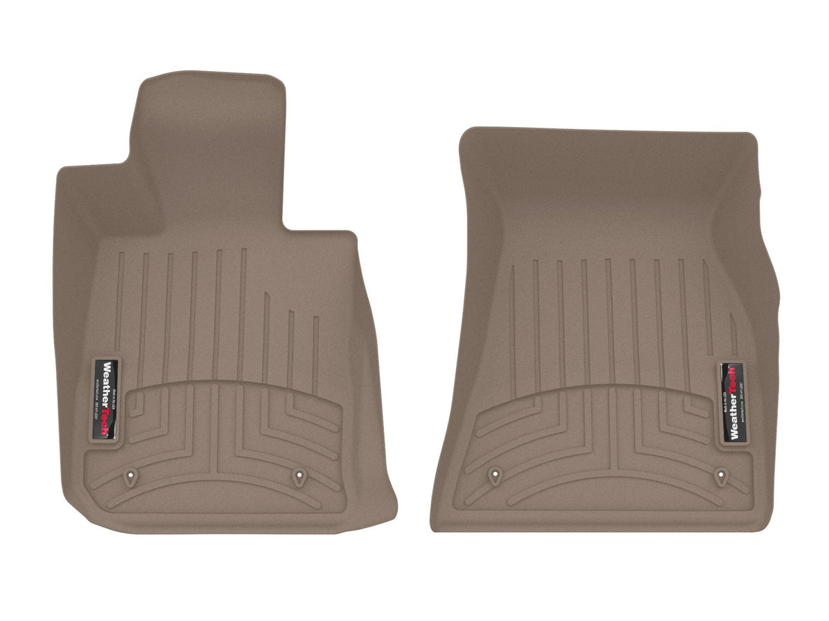 Weathertech - FloorLiner™ DigitalFit® Tan Front & Rear Set 21-26 BMW 4-Series / 21-26 BMW M4 - 451673-1-2