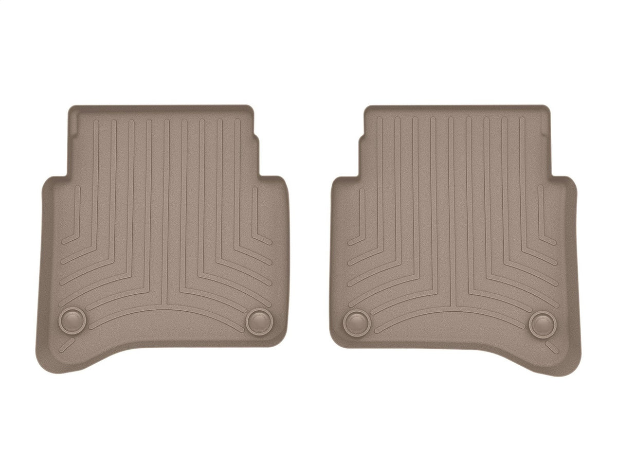 Weathertech - FloorLiner™ DigitalFit® Tan Front & Rear Set 21-26 Mercedes Benz S-Class / 24-26 Mercedes Benz S63-AMG - 4