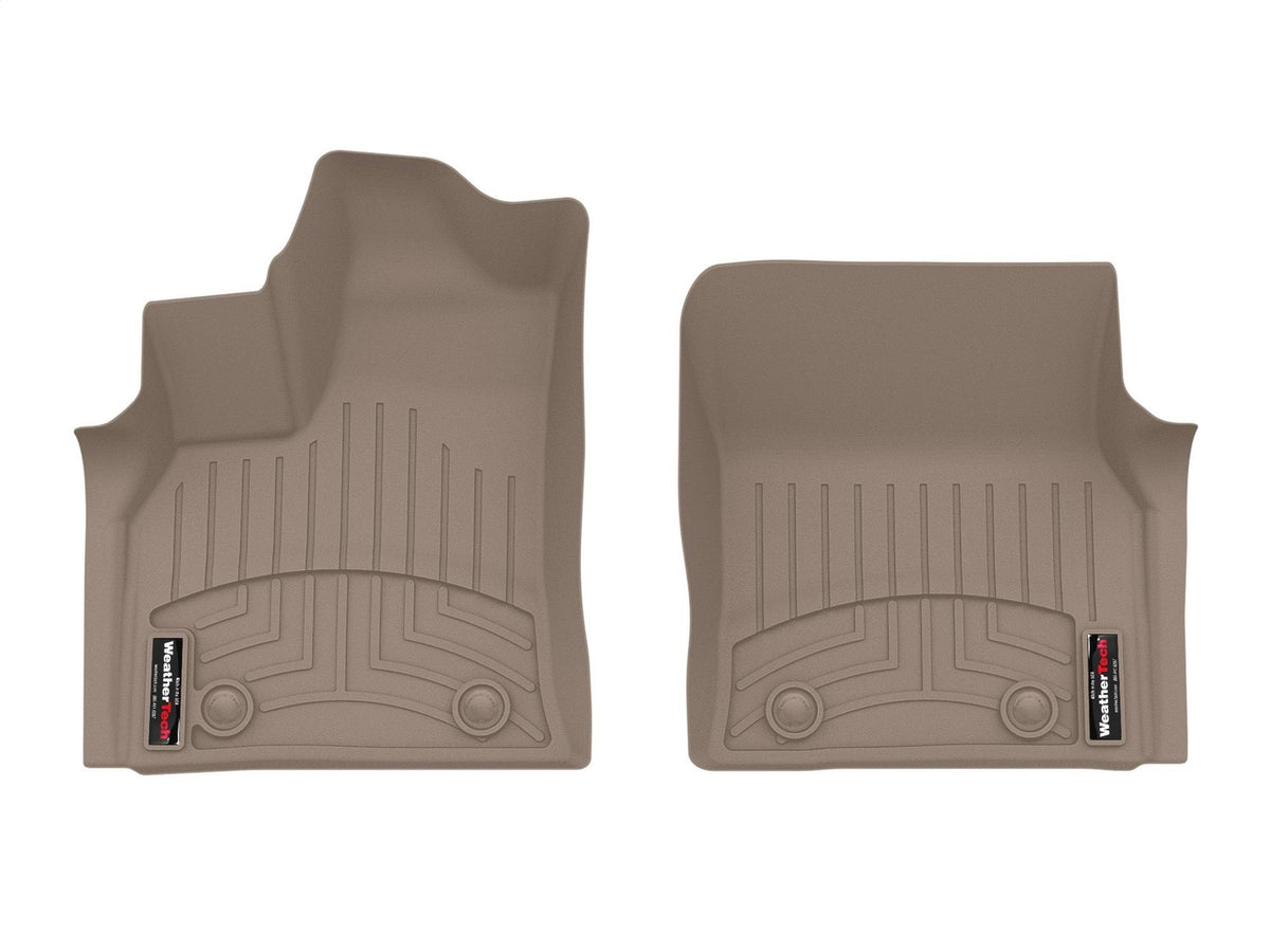 Weathertech - FloorLiner™ DigitalFit® Tan Front & Rear Set 22-24 Lexus LX - 451713-1-2