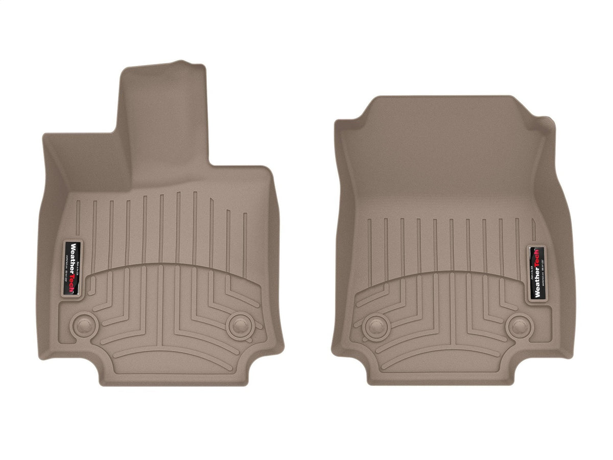 Weathertech - FloorLiner™ DigitalFit® Tan Front & Rear Set 22-25 Lexus NX - 451730-1-2IM