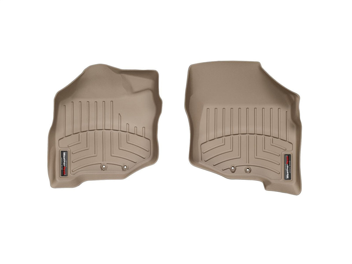 Weathertech - FloorLiner™ DigitalFit® Tan Front & Rear Set 07-08 Honda Fit - 45177-1-2
