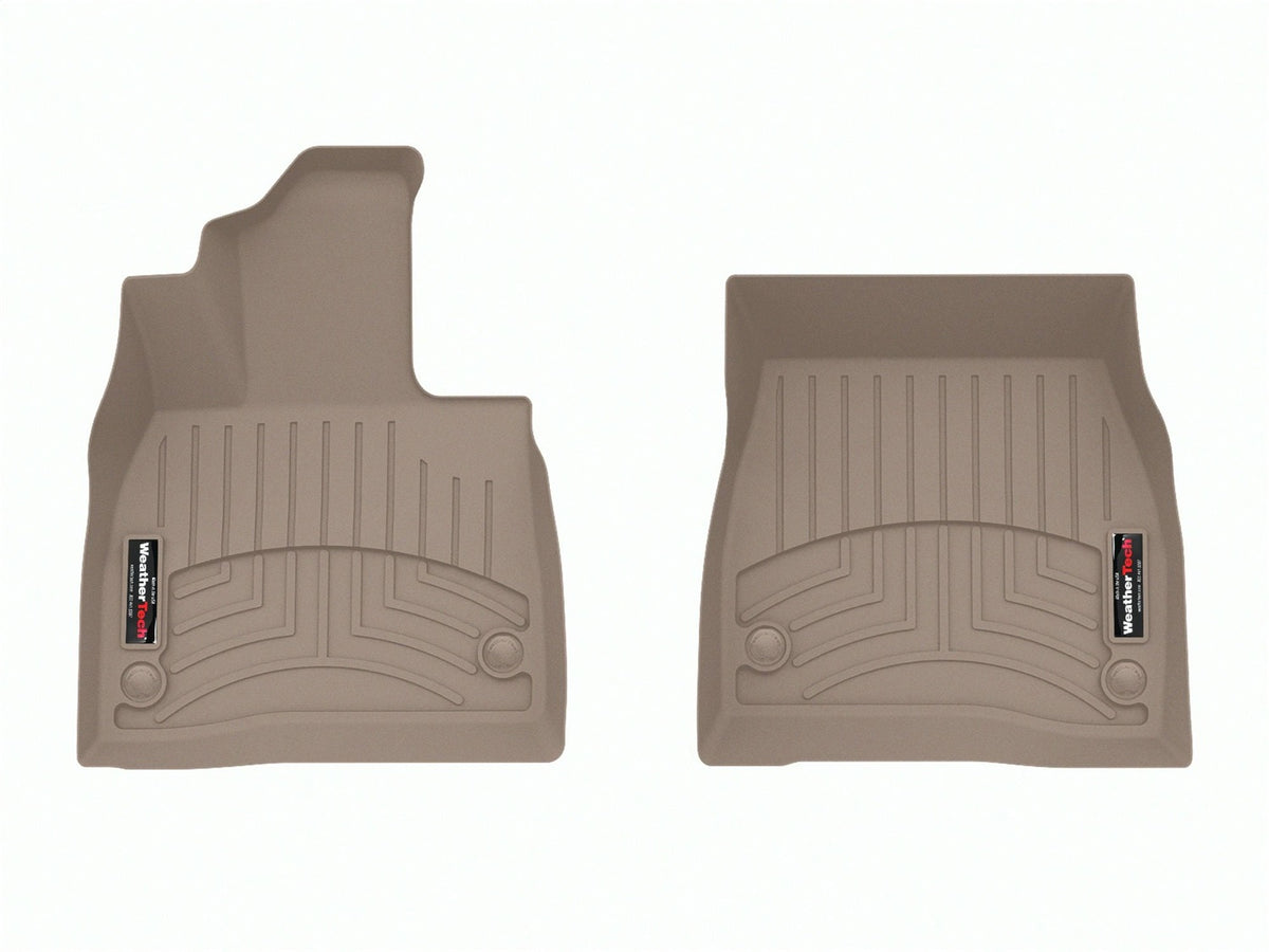 Weathertech - FloorLiner™ DigitalFit® Tan Front & Rear Set 23-26 Mercedes Benz EQS - 451773-1-2