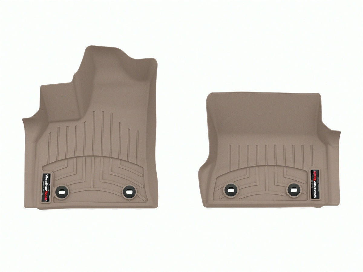 Weathertech - FloorLiner™ DigitalFit® Tan Front & Rear Set 22-23 Lexus LX - 451785-1-2