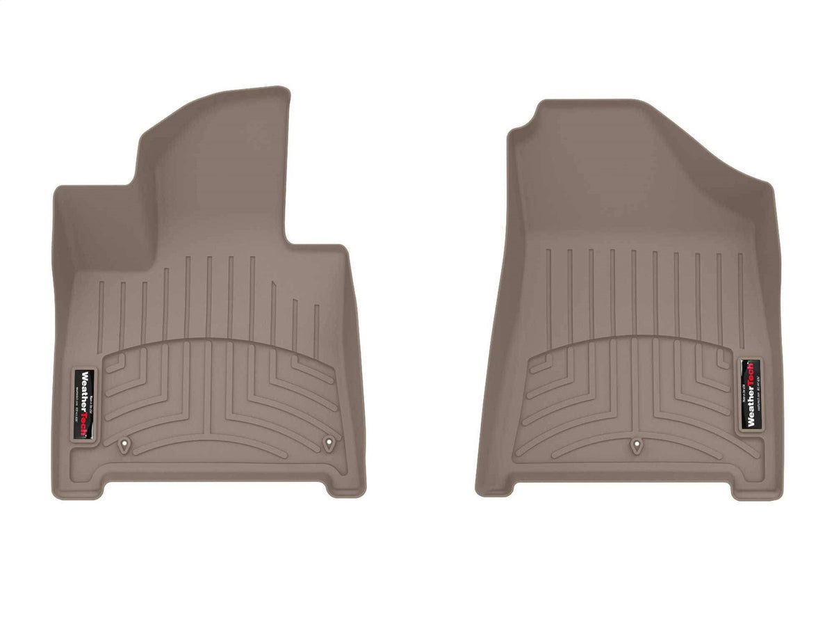 Weathertech - FloorLiner™ DigitalFit® - Tan Front 24-26 Santa Fe - 4518651