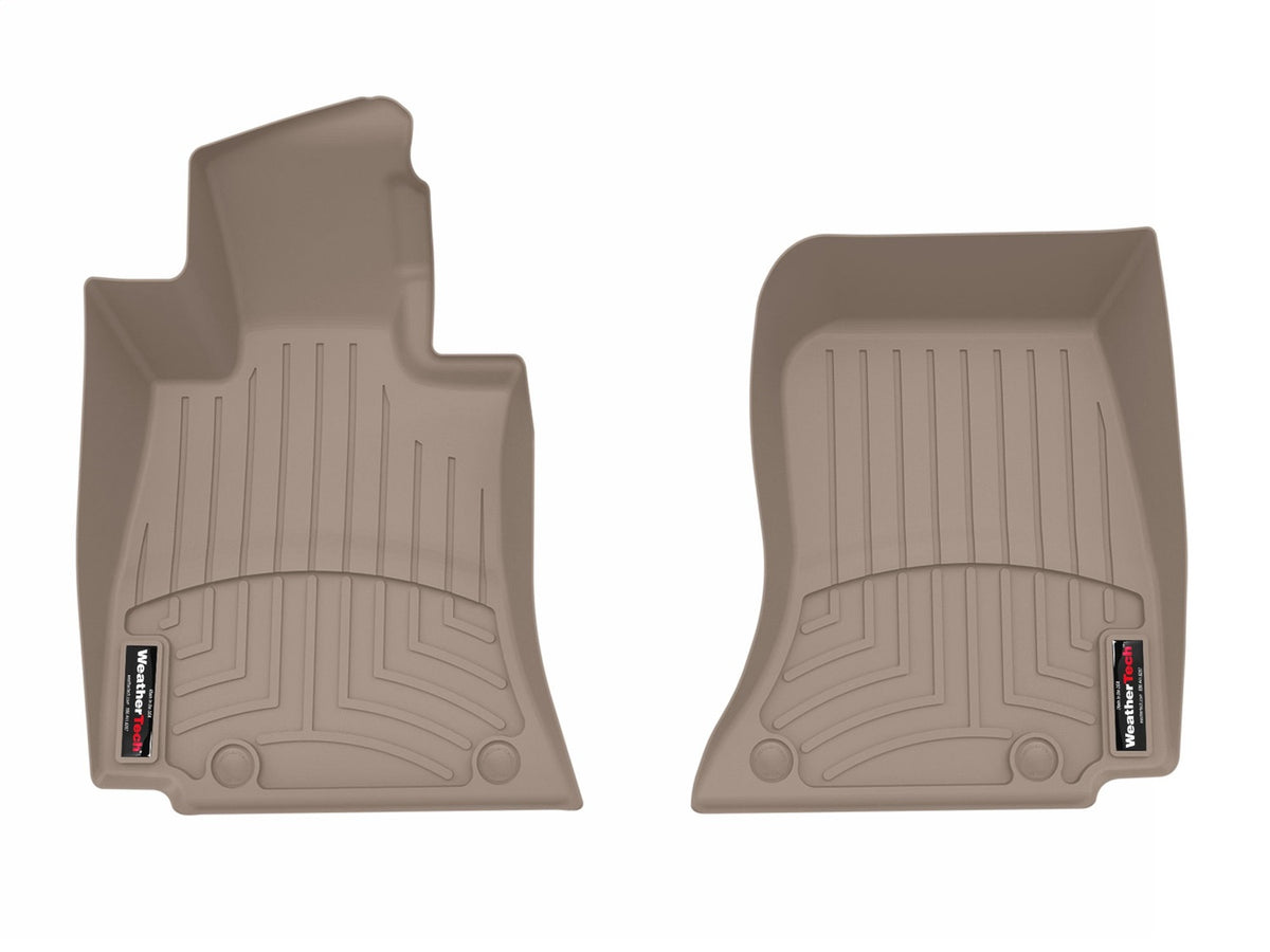 Weathertech - FloorLiner™ DigitalFit® Tan Front & Rear Set 24-26 Mercedes Benz E-Class - 451878-1-2