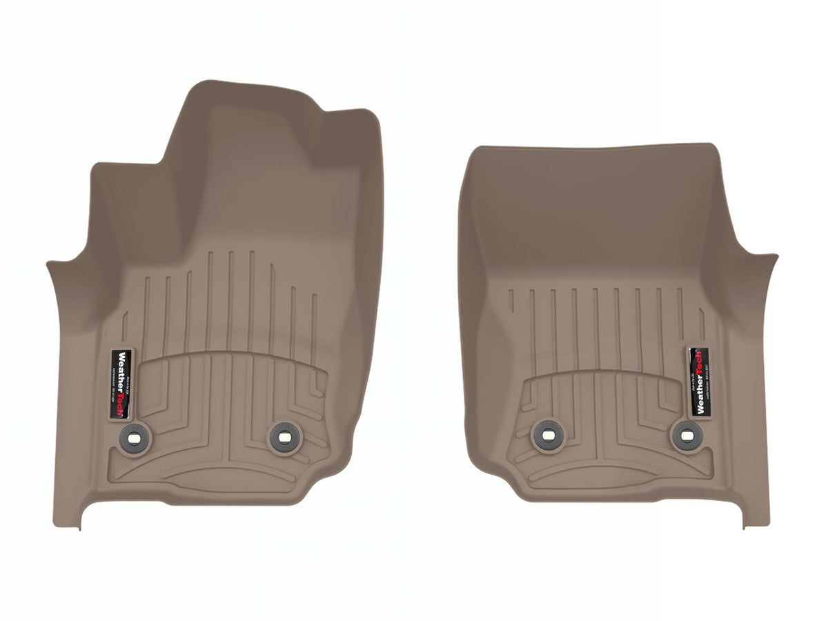 Weathertech - FloorLiner™ DigitalFit® Tan Front & Rear Set 25 Toyota 4Runner - 451919-1-2