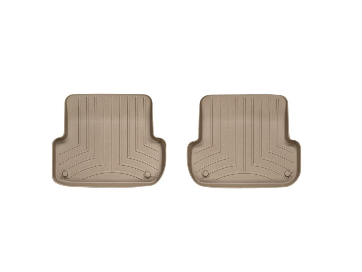 Weathertech - FloorLiner™ DigitalFit® - Tan Rear 02-09 Audi A4 / 07-08 Audi RS4 / 02-09 Audi S4 - 451942