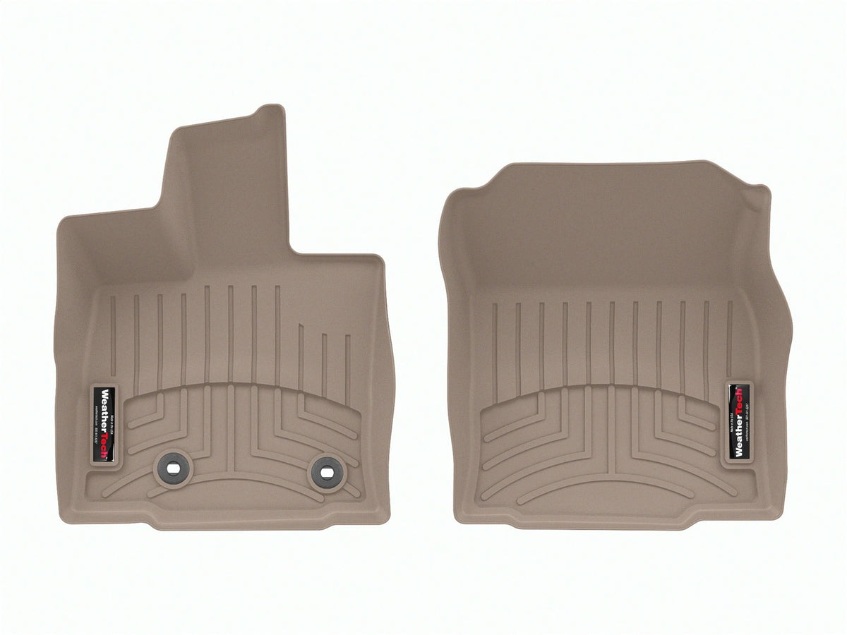 Weathertech - FloorLiner™ DigitalFit® Tan Front & Rear Set 07-12 Nissan Sentra - 451972-1-2