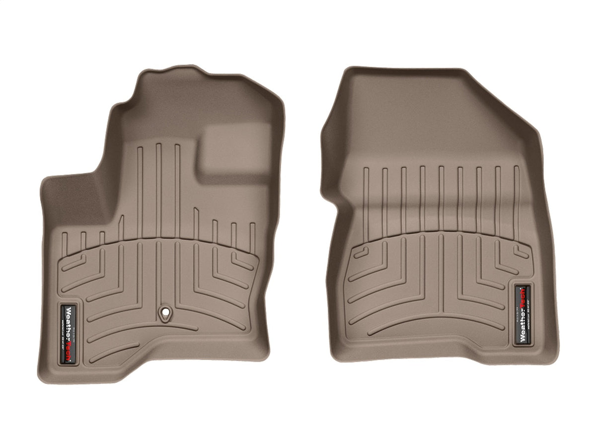 Weathertech - FloorLiner™ DigitalFit® - Tan Front 09-13 Ford Flex / 10 Lincoln MKT - 452081