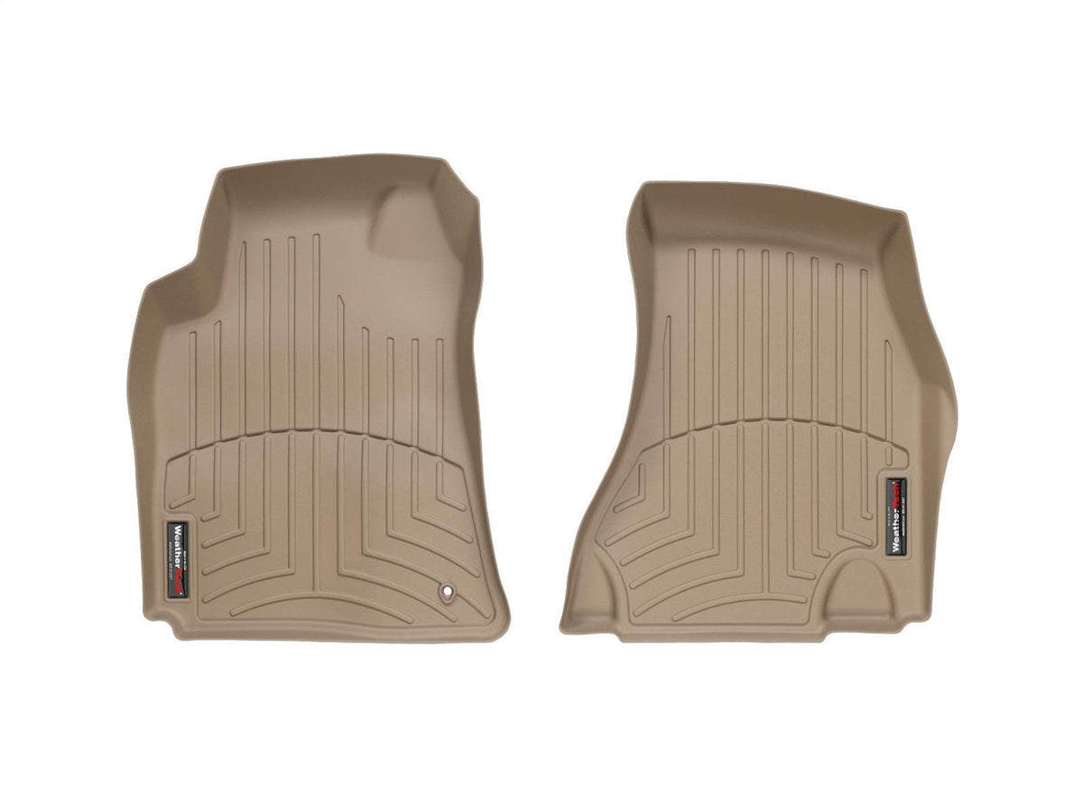 Weathertech - FloorLiner™ DigitalFit® Tan Front & Rear Set 08-10 Dodge Challenger - 45222-1-2