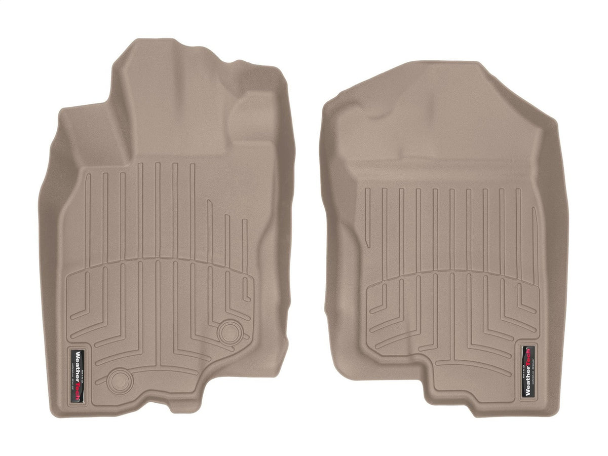 Weathertech - FloorLiner™ DigitalFit® Tan Front & Rear Set 10-14 Honda Insight - 45241-1-2