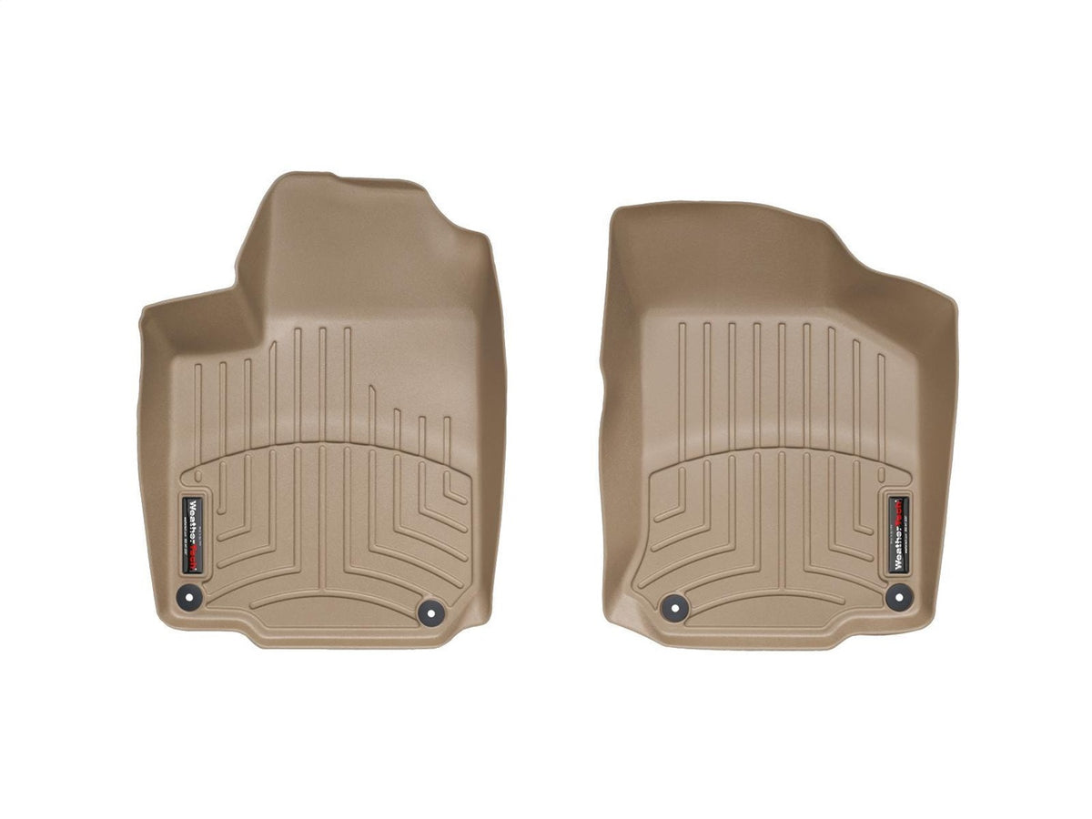 Weathertech - FloorLiner™ DigitalFit® Tan Front & Rear Set 98-10 Volkswagen Beetle - 45263-1-2