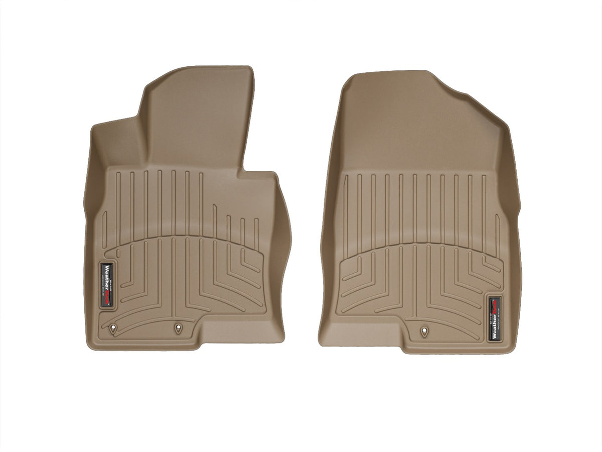 Weathertech - FloorLiner™ DigitalFit® Tan Front & Rear Set 11-14 Hyundai Sonata - 45296-1-2