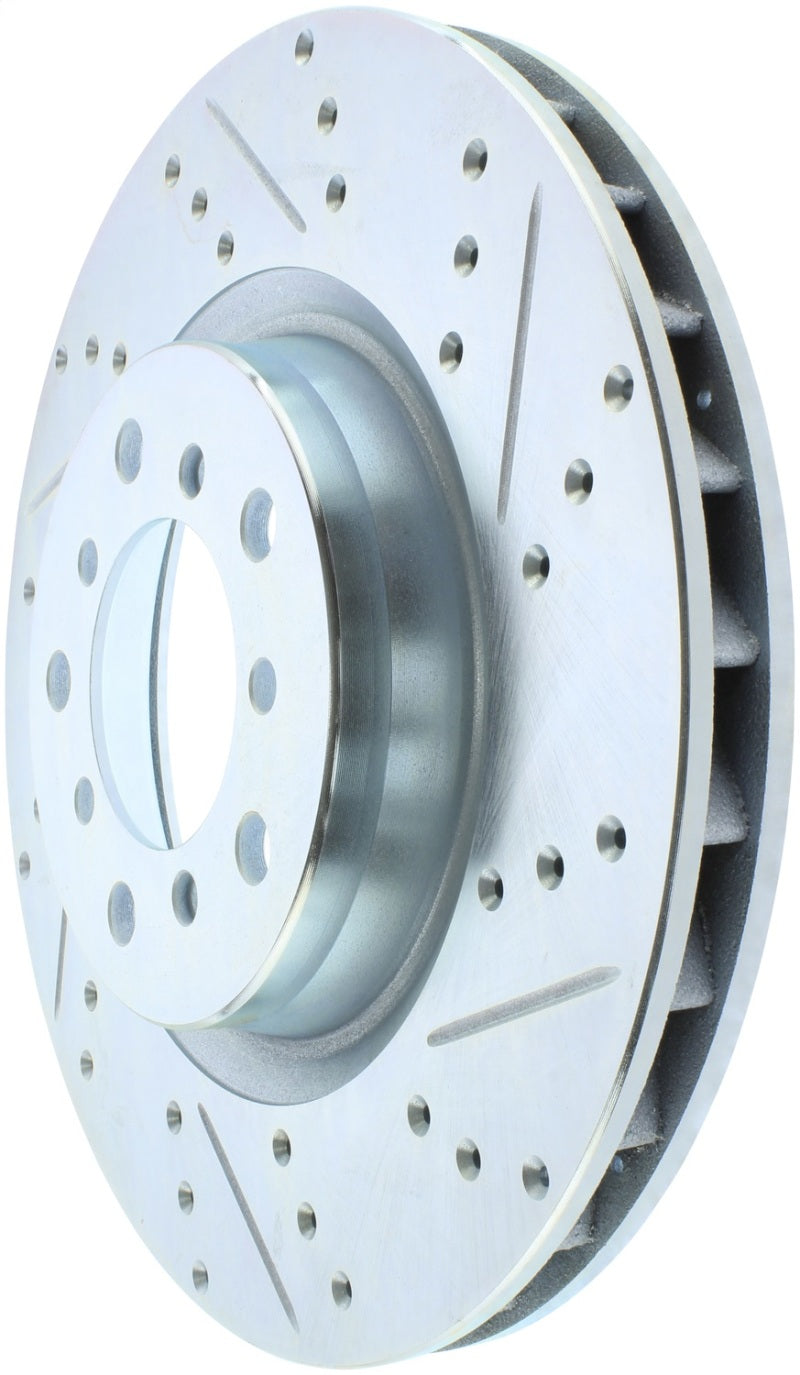 StopTech Select Sport 01-06 BMW M3 Slotted &amp; Drilled Front Left Rotor - 227.34058L