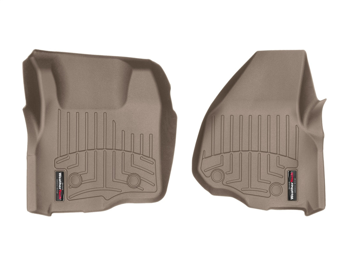 Weathertech - FloorLiner™ DigitalFit® Tan Front & Rear Set 11-12 Ford F-250 / 11-12 Ford F-350 - 45305-1-3