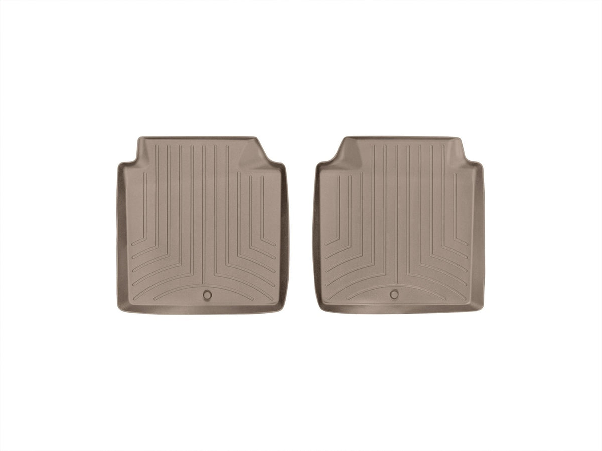 Weathertech - FloorLiner™ DigitalFit® Tan Front & Rear Set 14-16 Hyundai Equus / 15-16 Kia K900 - 456591-453063