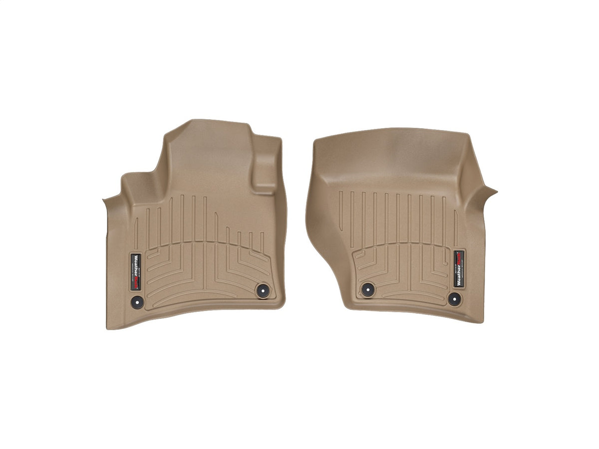 Weathertech - FloorLiner™ DigitalFit® Tan Front & Rear Set 11-18 Porsche Cayenne / 11-17 Volkswagen Touareg - 45333-1-2