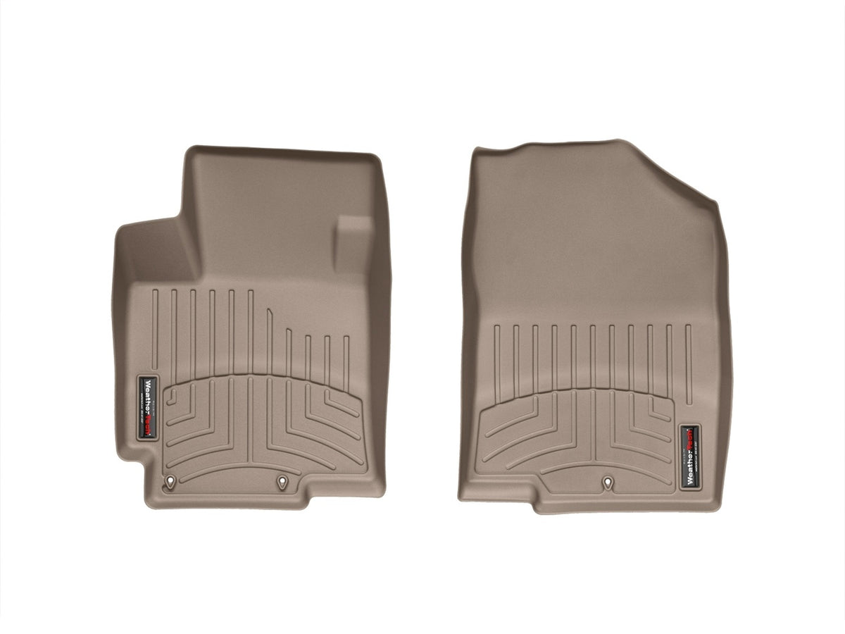 Weathertech - FloorLiner™ DigitalFit® Tan Front & Rear Set 12-17 Hyundai Accent - 45340-1-2
