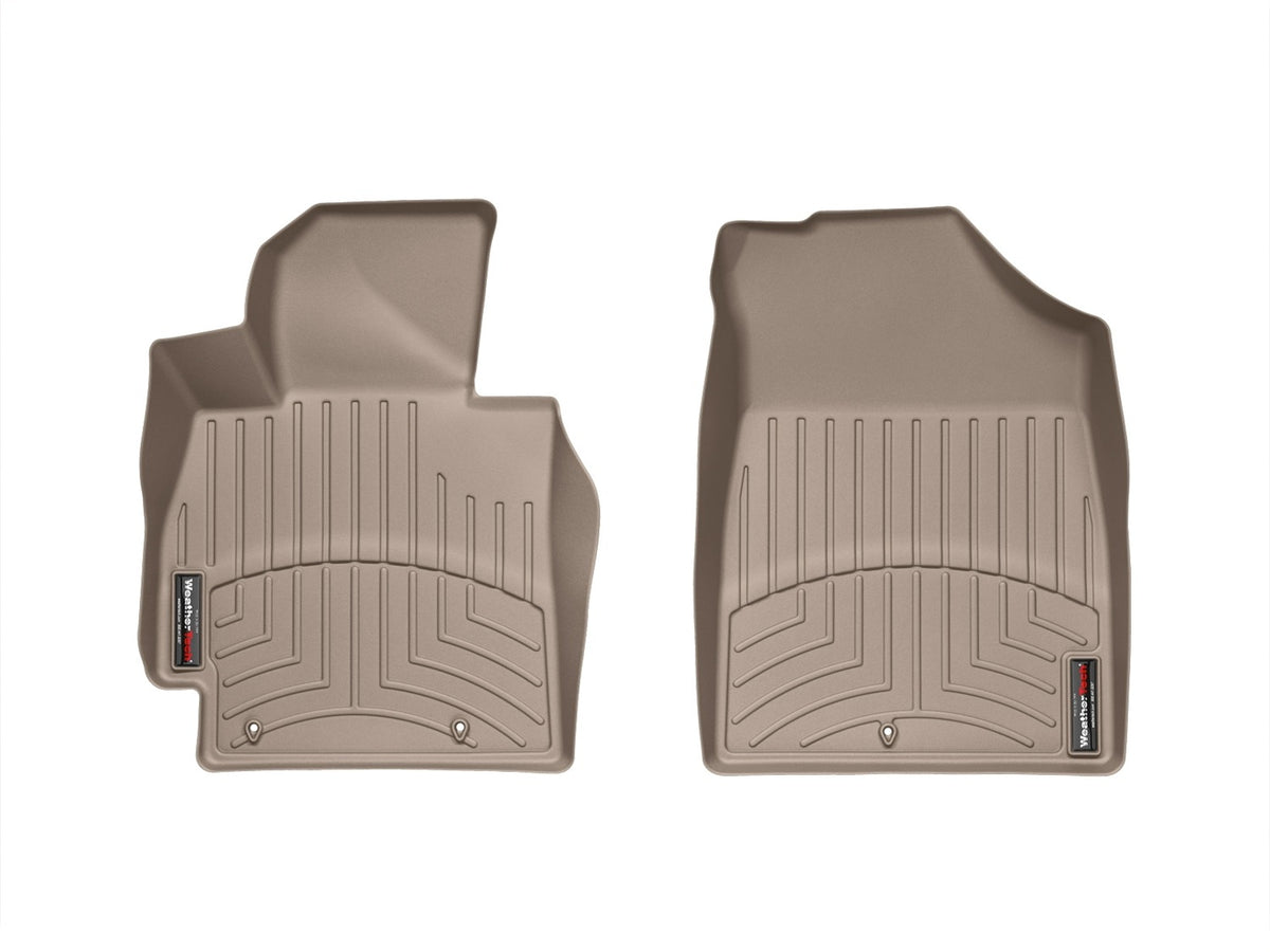 Weathertech - FloorLiner™ DigitalFit® Tan Front & Rear Set 12-16 Hyundai Veloster - 45342-1-2