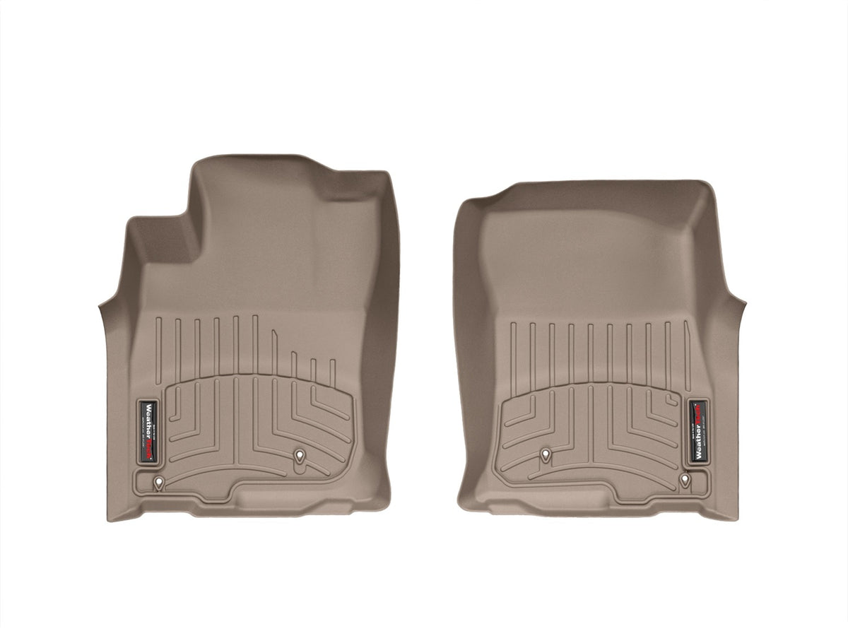 Weathertech - FloorLiner™ DigitalFit® Tan Front & Rear Set 10-13 Lexus GX / 10-12 Toyota 4Runner - 453611-452862