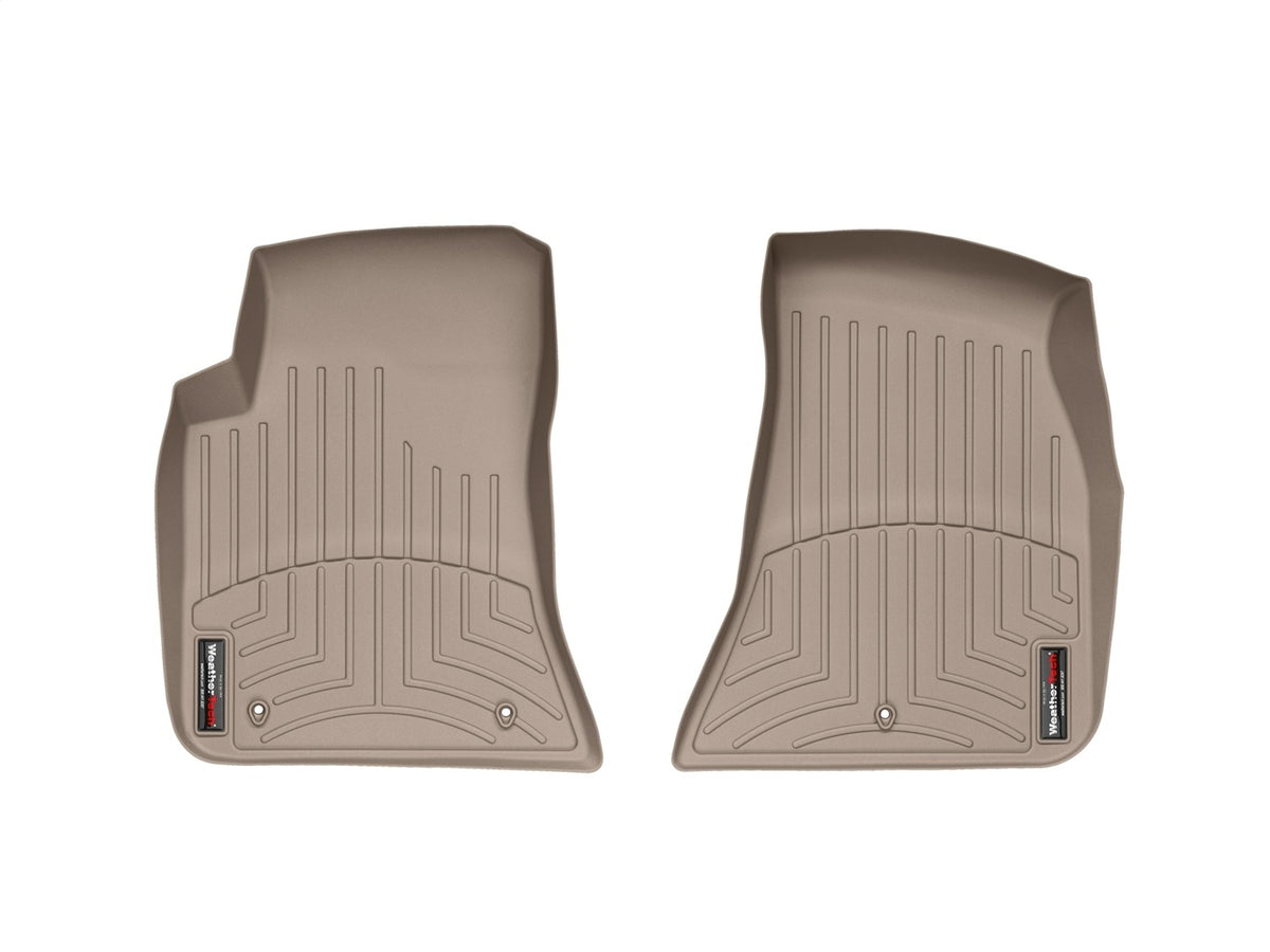Weathertech - FloorLiner™ DigitalFit® Tan Front & Rear Set 11-14 Dodge Challenger - 45386-1-2