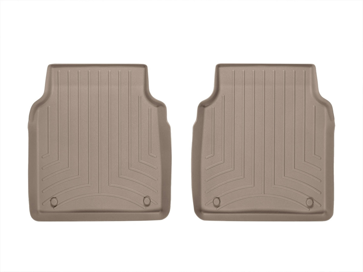 Weathertech - FloorLiner™ DigitalFit® Tan Front & Rear Set 11-18 Audi A8 - 45420-1-2