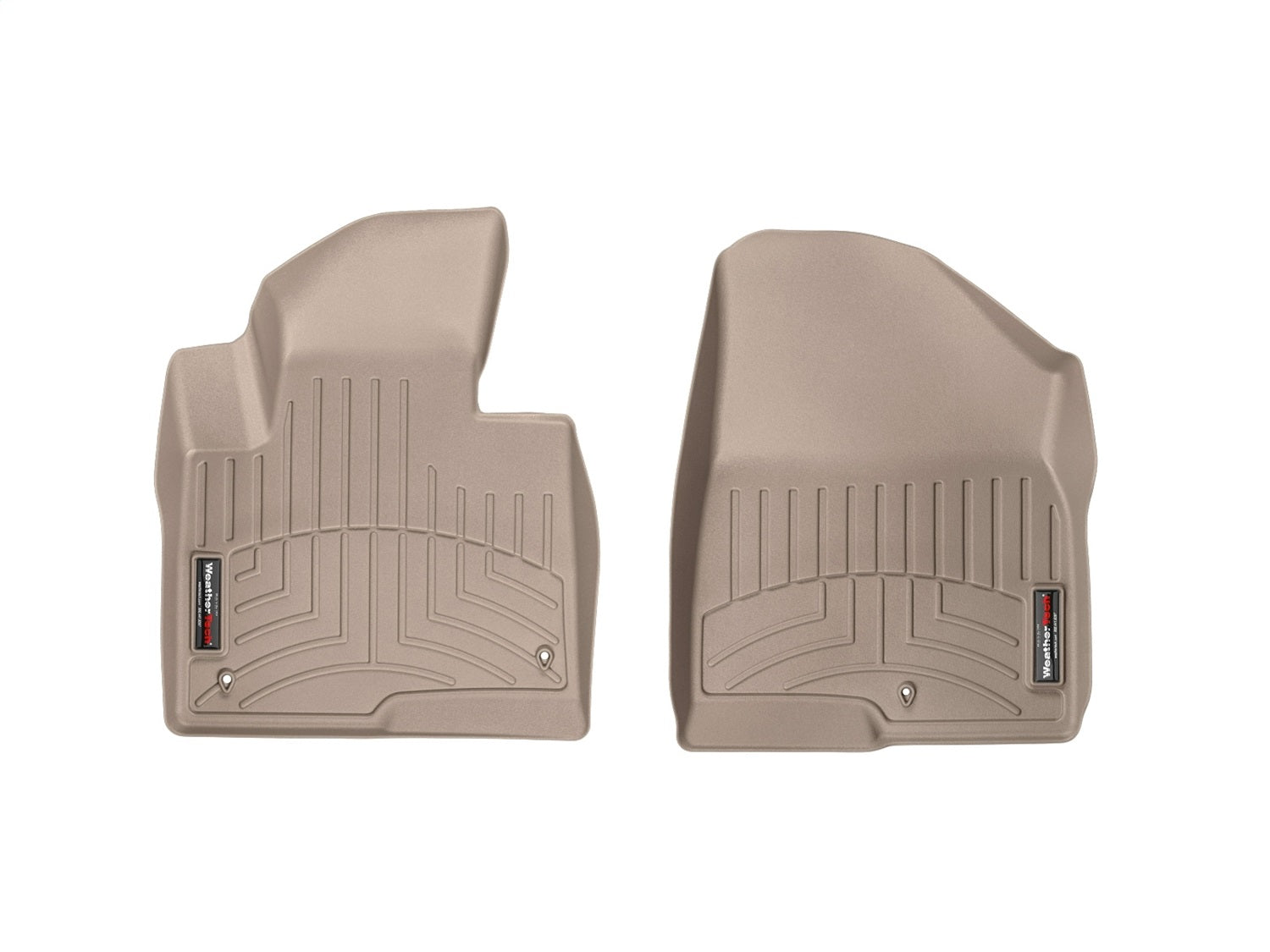 Weathertech - FloorLiner™ DigitalFit® Tan Front & Rear Set 13-18 Hyundai Santa-Fe - 45440-1-2