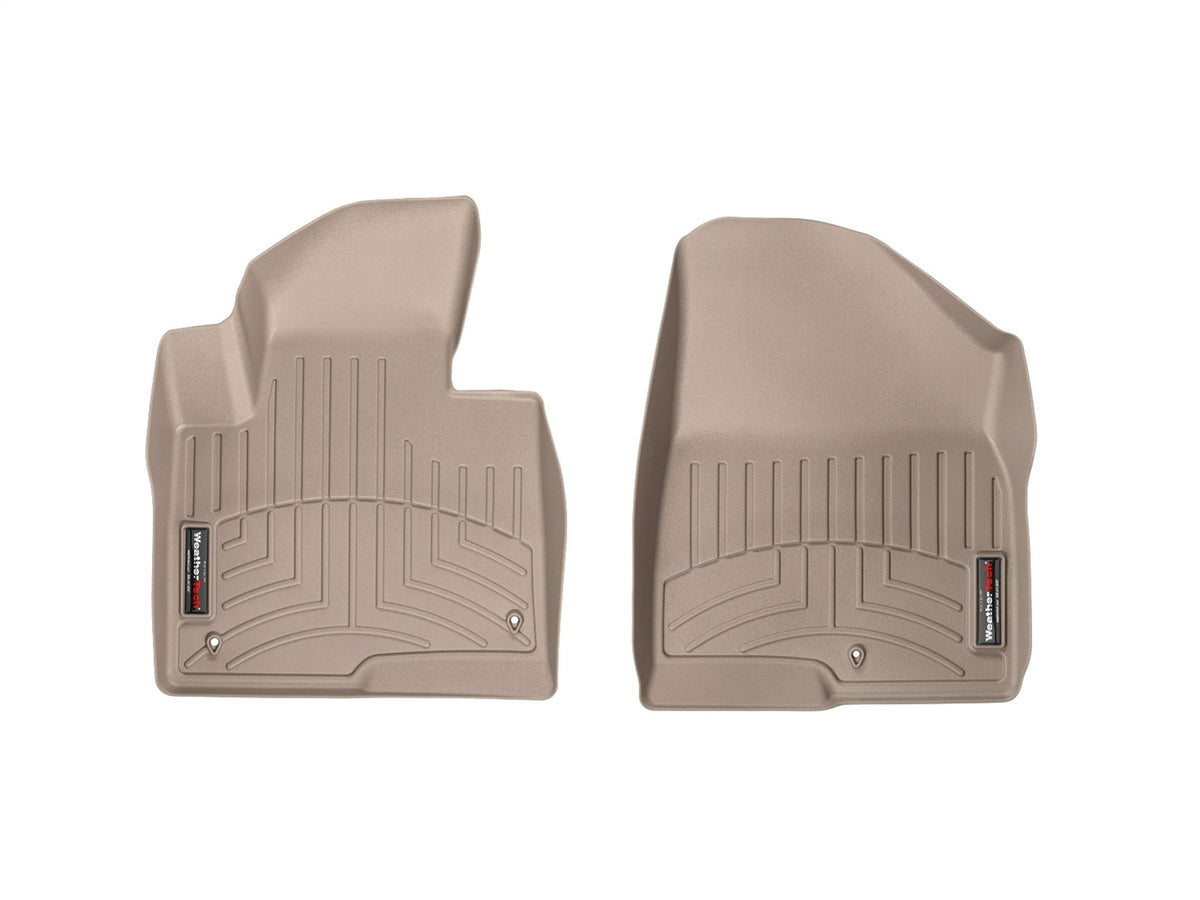 Weathertech - FloorLiner™ DigitalFit® Tan Front & Rear Set 13-19 Hyundai Santa-Fe - 45440-1-3IM