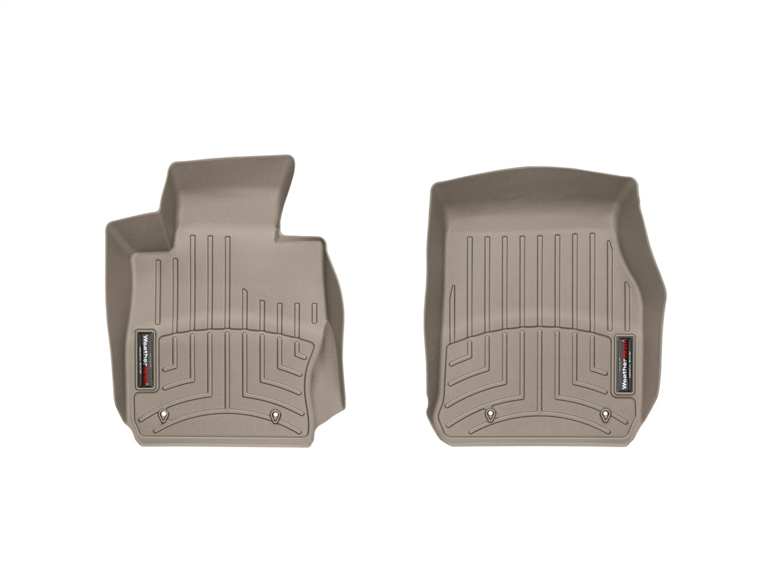 Weathertech - FloorLiner™ DigitalFit® Tan Front & Rear Set 13-19 BMW 3-Series - 454541-454102
