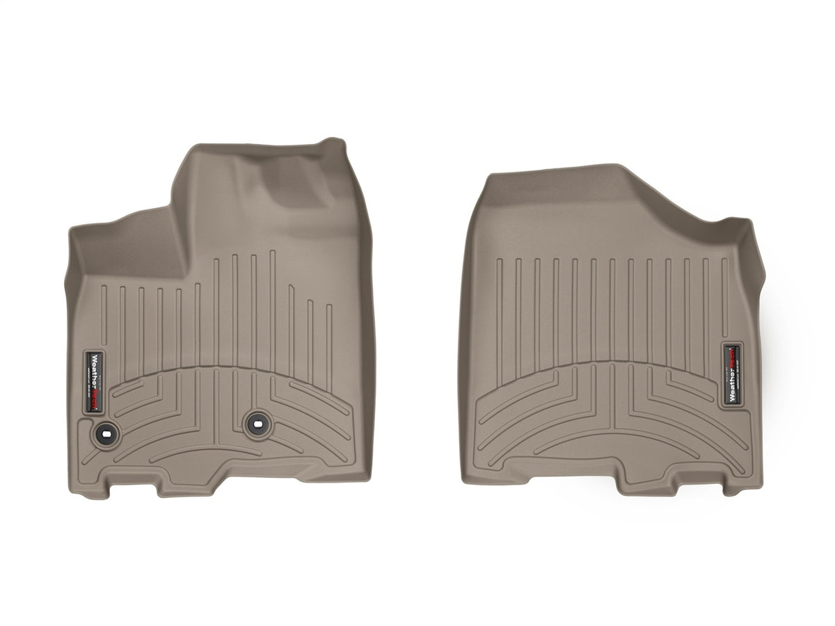 Weathertech - FloorLiner™ DigitalFit® Tan Front Set 13-20 Toyota Sienna - 454751-453004