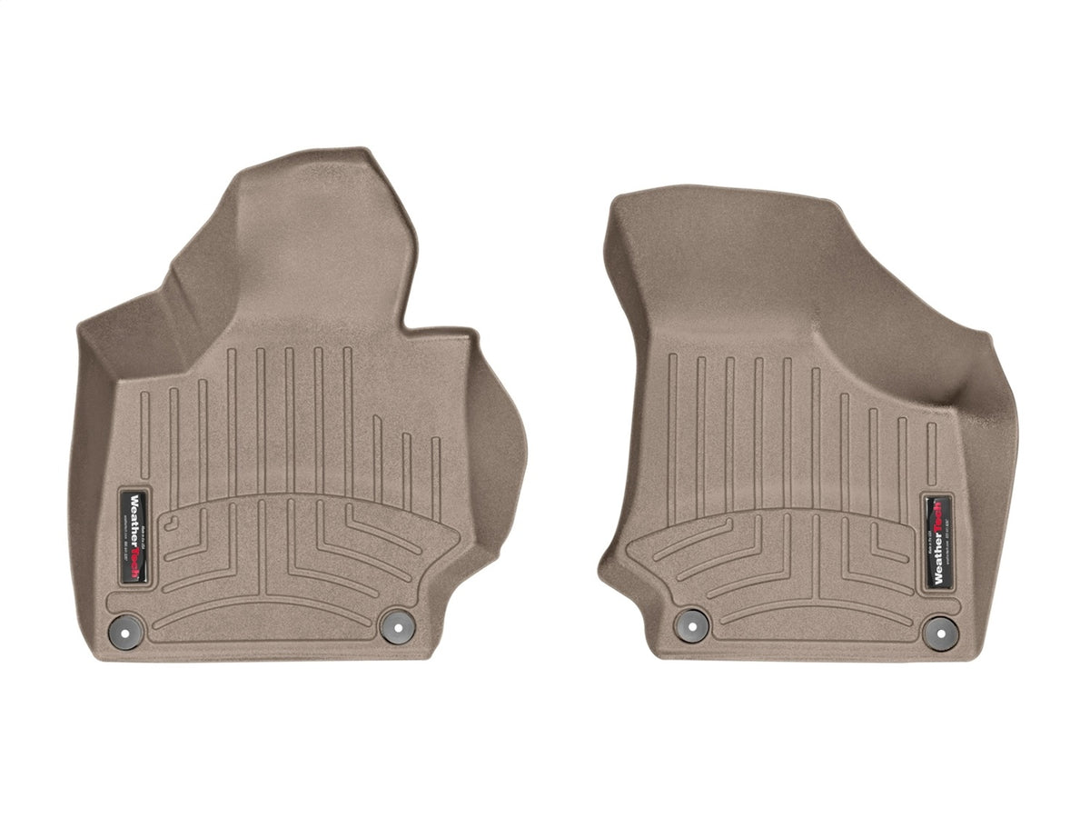 Weathertech - FloorLiner™ DigitalFit® Tan Front & Rear Set 08-15 Audi TT / 12-13 Audi TT-RS / 09-15 Audi TTS - 45499-1-2