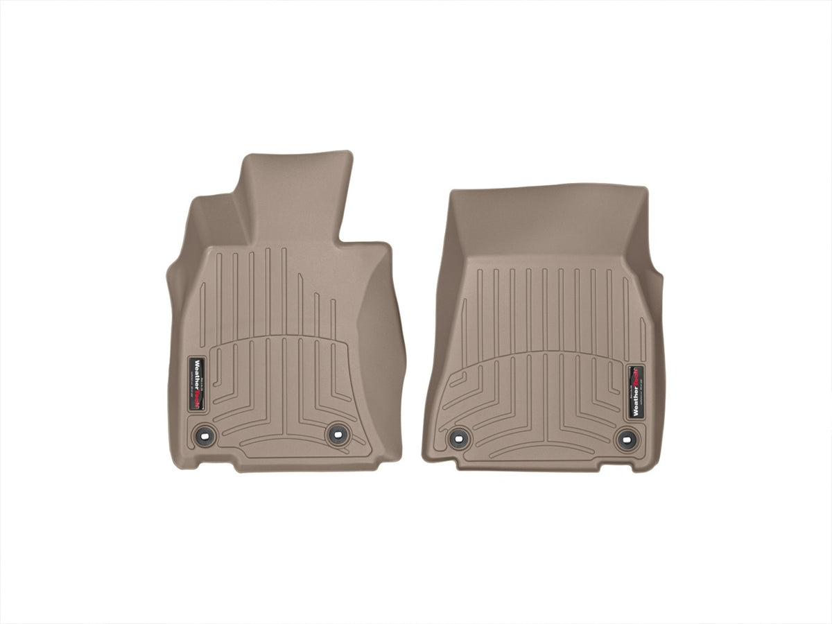 Weathertech - FloorLiner™ DigitalFit® Tan Front & Rear Set 13-17 Lexus LS - 45514-1-2