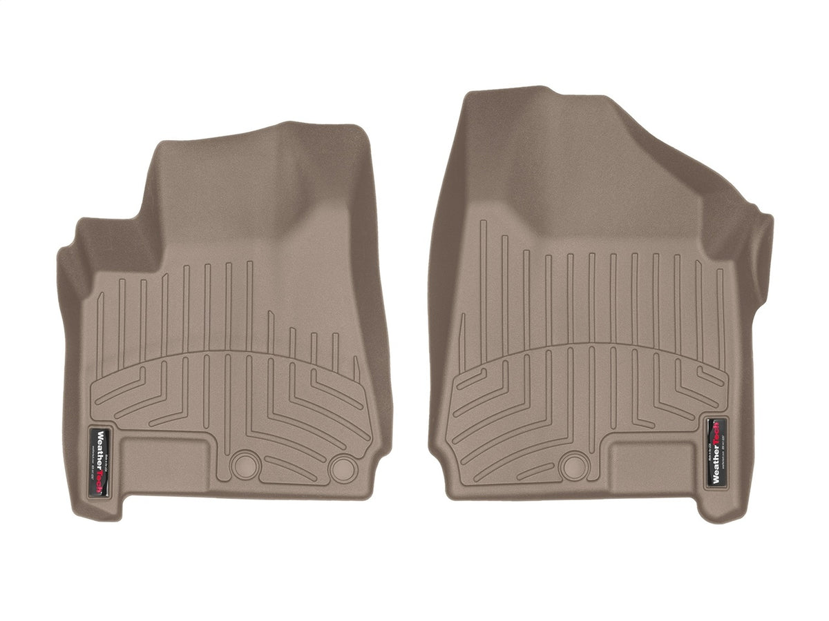 Weathertech - FloorLiner™ DigitalFit® Tan Front & Rear Set 10-16 Cadillac SRX - 455211-452782