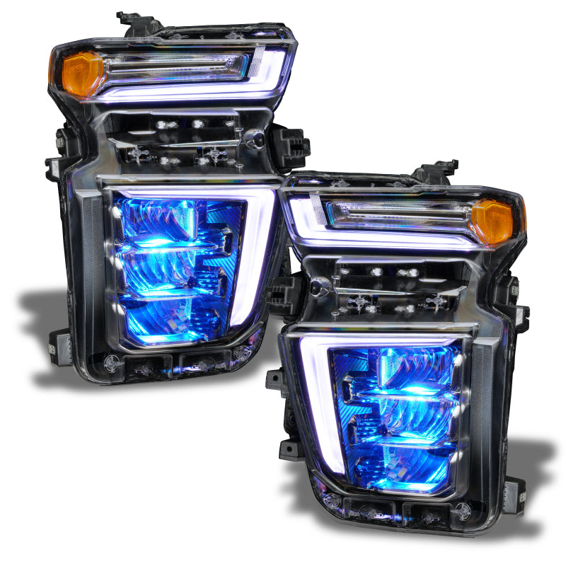 Oracle 20-21 Chevy Silverado HD 2500RGB Headlight Demon Eye Kit - w/o Controller SEE WARRANTY - 1453-334