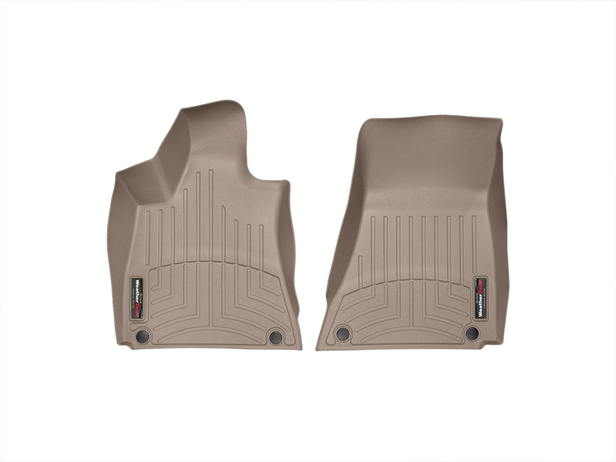 Weathertech - FloorLiner™ DigitalFit® - Tan Front 14-16 Maserati Ghibli / 14-16 Maserati Quattroporte - 455651
