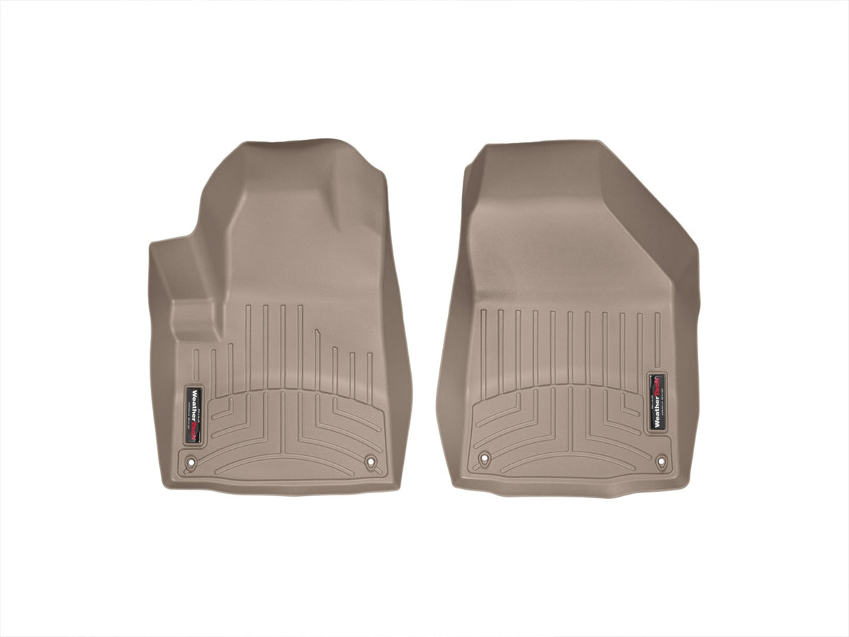 Weathertech - FloorLiner™ DigitalFit® Tan Front & Rear Set 14-15 Jeep Cherokee - 45566-1-2