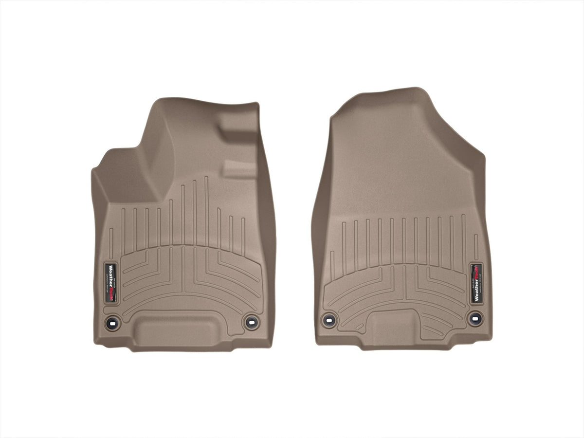 Weathertech - FloorLiner™ DigitalFit® Tan Front, Rear & Third Row Set 17-20 Acura MDX - 45576-1-2-4IM