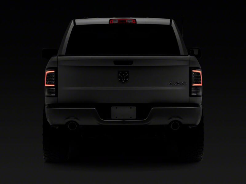 Raxiom 09-18 Dodge RAM 1500 Axial Series LED Tail Lights- Chrome Housing- Clear Lens - R113542 - close-up view 3