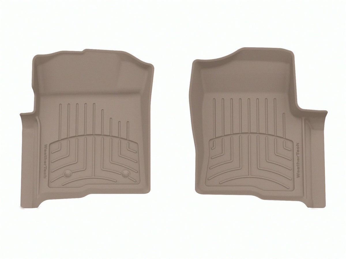 Weathertech - FloorLiner™ HP Tan Front & Rear Set 10-14 Ford F-150 - 456111IM-451794