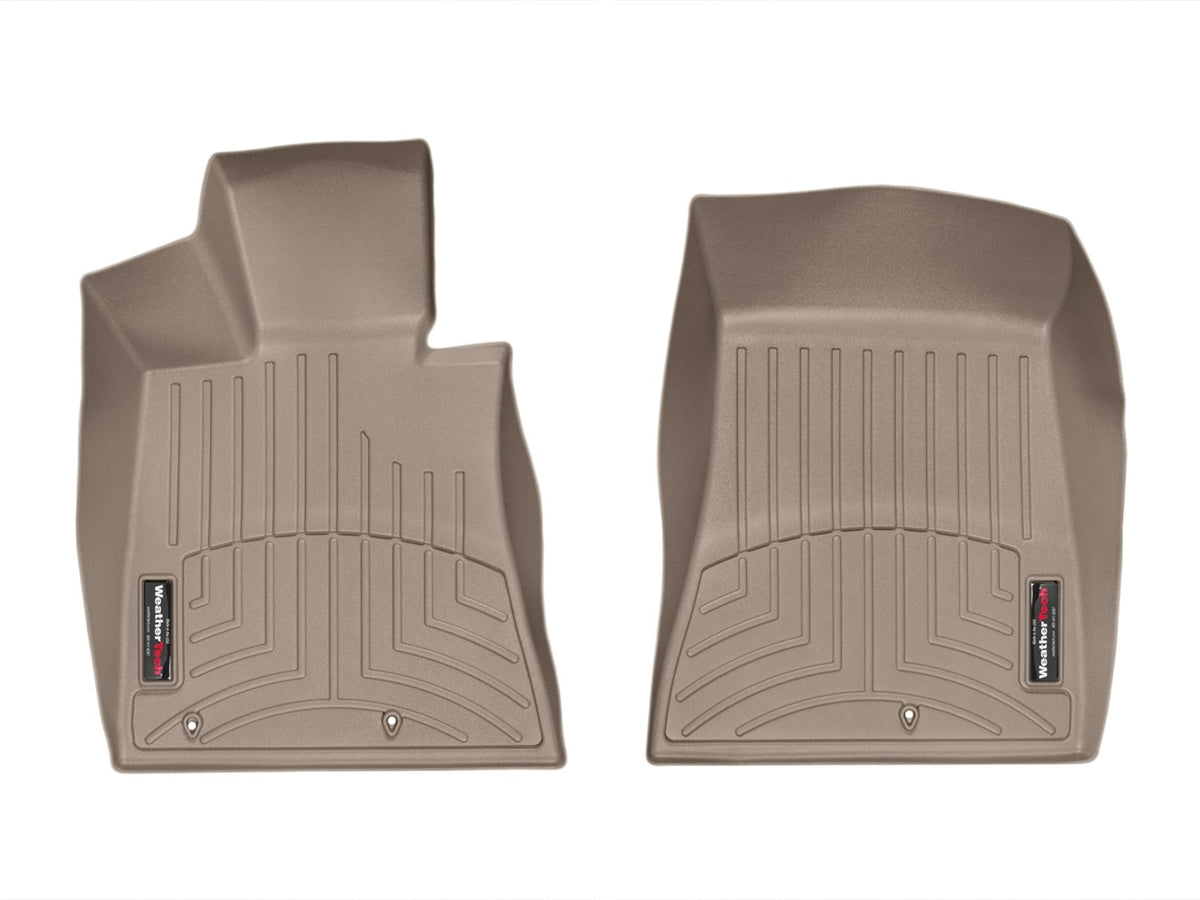 Weathertech - FloorLiner™ DigitalFit® - Tan Front 14-16 Hyundai Equus / 15-16 Kia K900 - 456591