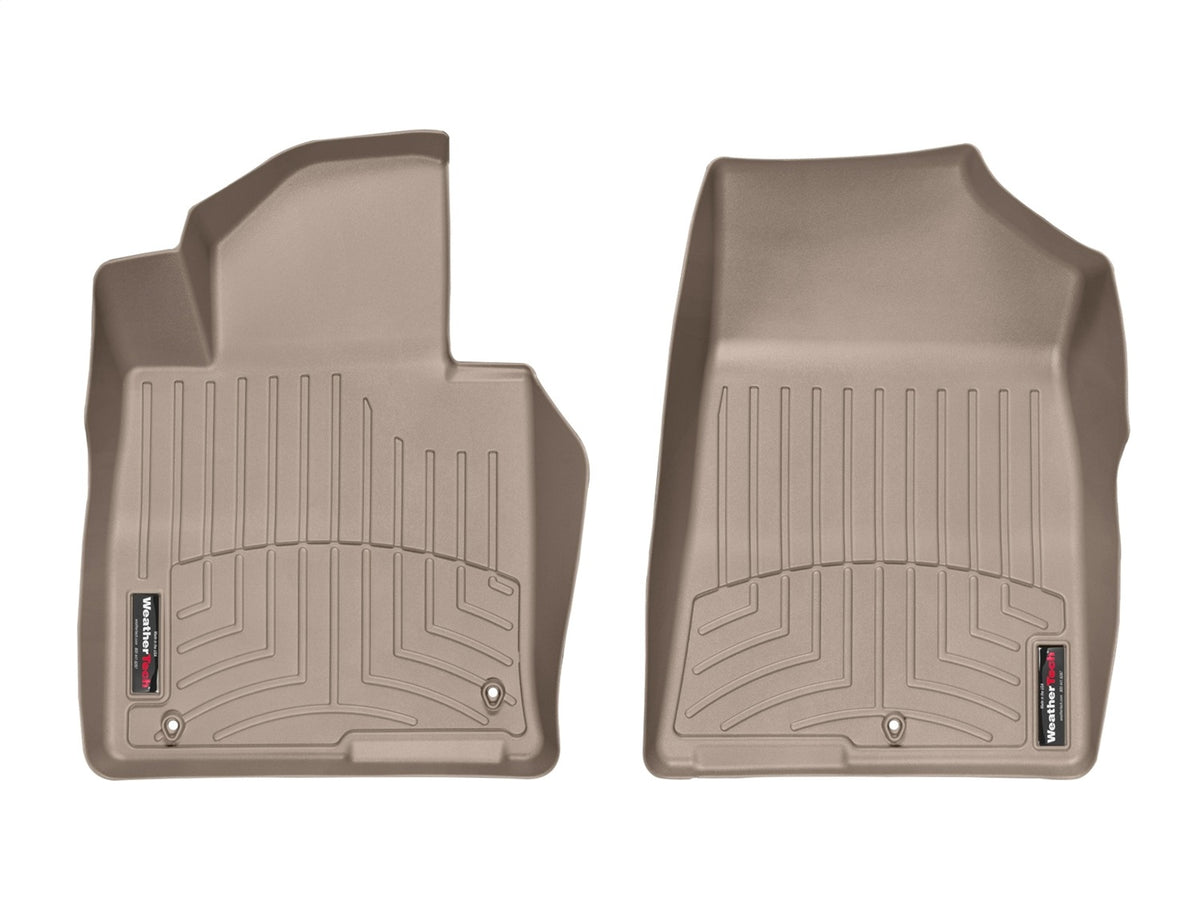 Weathertech - FloorLiner™ DigitalFit® Tan Front & Rear Set 15-19 Hyundai Sonata / 16-20 Kia Optima - 45666-1-2IM
