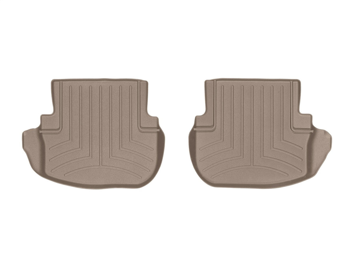 Weathertech - FloorLiner™ DigitalFit® Tan Front & Rear Set 17-23 Mercedes Benz C-Class / 17-21 Mercedes Benz C63-AMG - 4