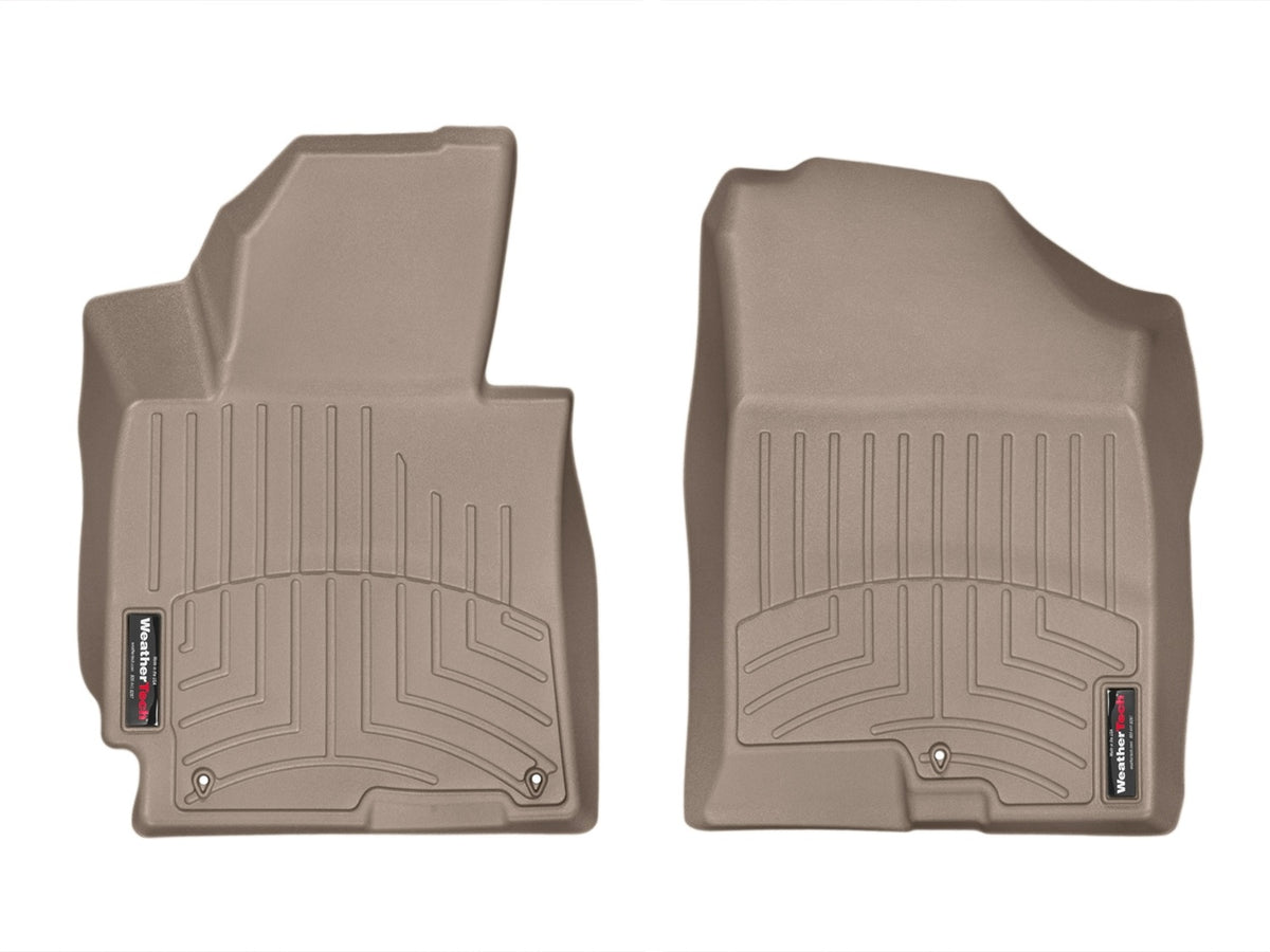 Weathertech - FloorLiner™ DigitalFit® Tan Front & Rear Set 14-16 Hyundai Elantra / 14 Hyundai Elantra-Coupe - 456861-453