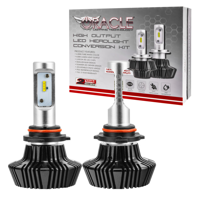 Oracle 9005 4000 Lumen LED Headlight Bulbs (Pair) - 6000K SEE WARRANTY - 5239-001