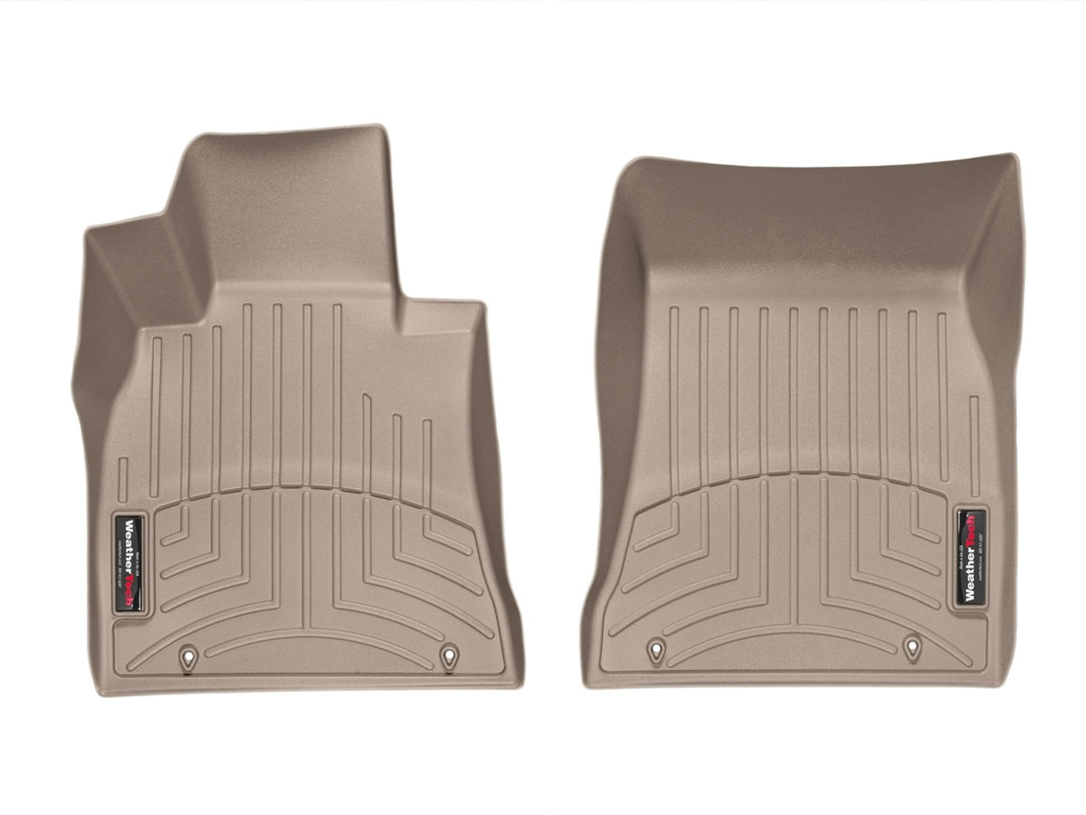 Weathertech - FloorLiner™ DigitalFit® Tan Front & Rear Set 17-20 Genesis G80 / 15-16 Hyundai Genesis - 45700-1-2