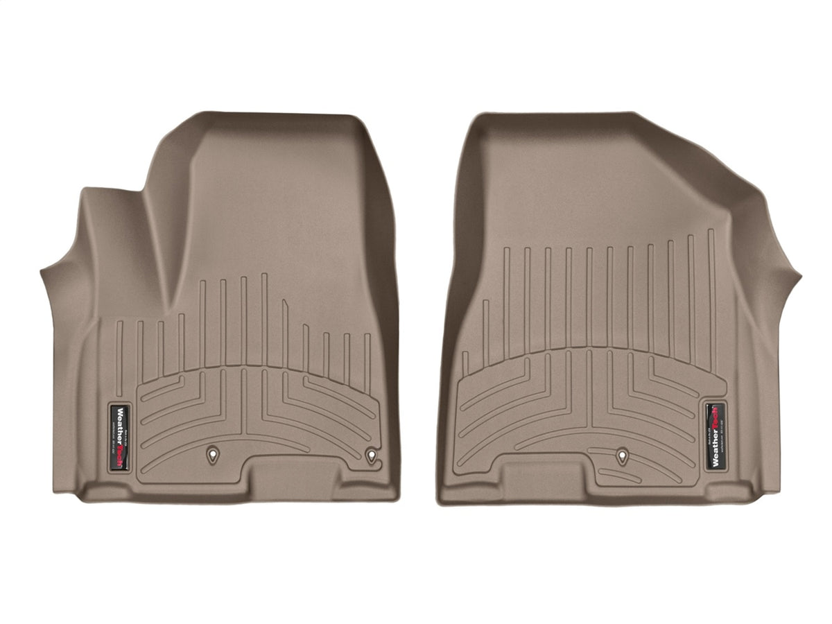 Weathertech - FloorLiner™ DigitalFit® Tan Front & Rear Set 15-21 Kia Sedona - 45709-1-2