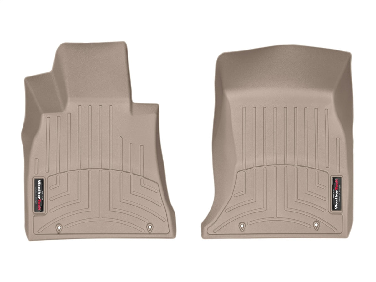 Weathertech - FloorLiner™ DigitalFit® Tan Front & Rear Set 17-20 Genesis G80 / 15-16 Hyundai Genesis - 457381-457002
