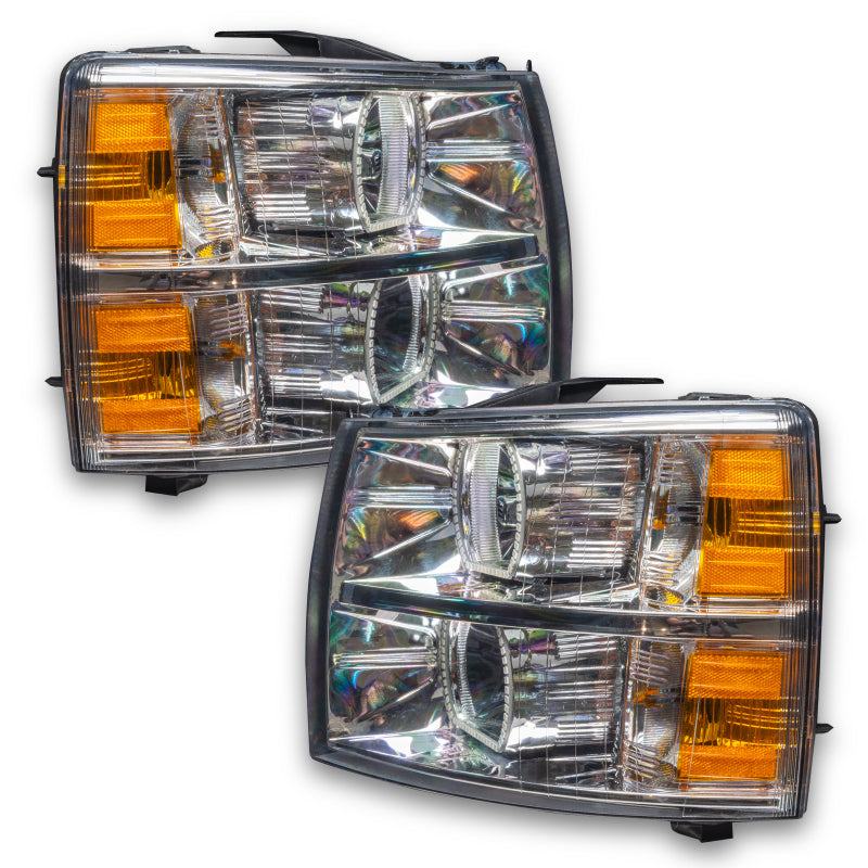 Oracle 07-13 Chevrolet Silverado SMD HL - Square - ColorSHIFT w/ BC1 Controller SEE WARRANTY - 8188-335