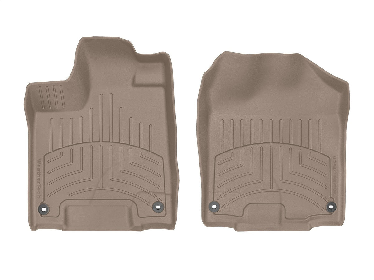 Weathertech - FloorLiner™ HP - Tan Front 19-25 Passport / 16-22 Pilot - 458391IM-45839-5-4